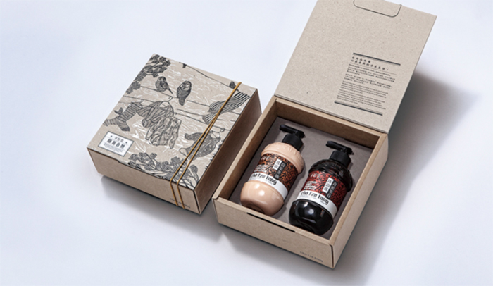 具有中國元素的化妝品包裝盒