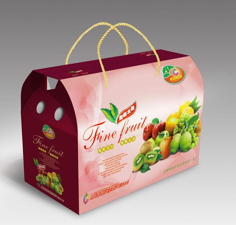 水果包裝箱 包裝圖