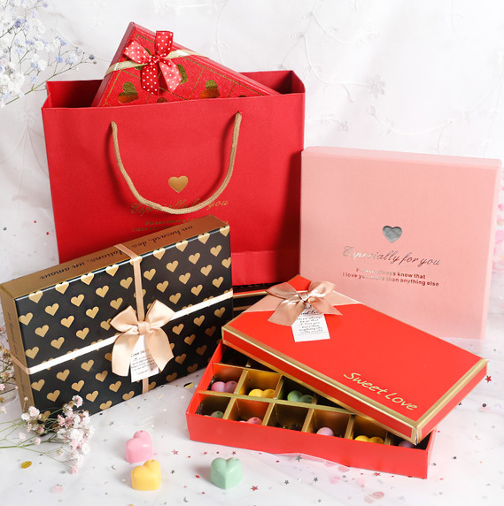 巧克力禮品包裝盒 禮盒展示