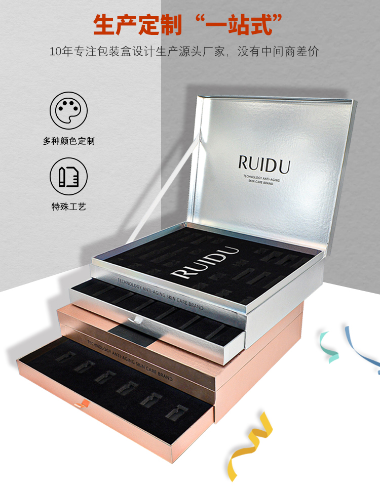 護膚品包裝禮盒定制 定制廠家 護膚品包裝禮盒定制 定制廠家