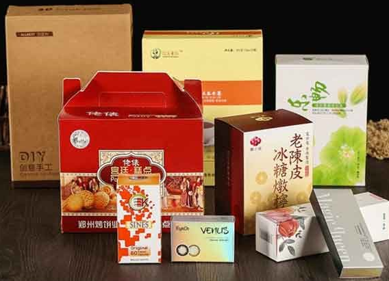 包裝印刷廠 盒型展示