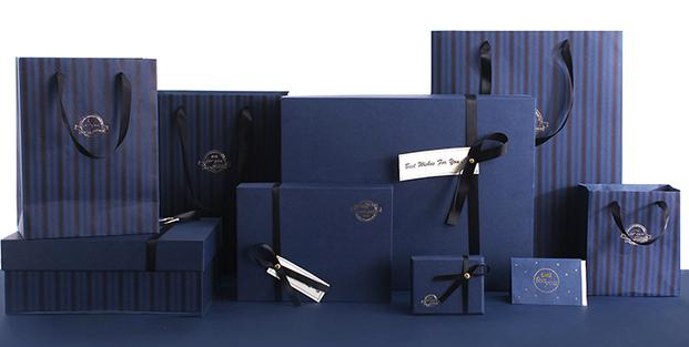 商務禮品盒 盒型圖