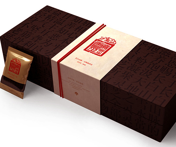 保健品包裝盒設計 案例圖